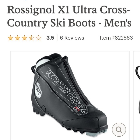 COPY - COPY - Rossignol X1 Ultra Cross Country Ski Boots - Picture 4 of 5